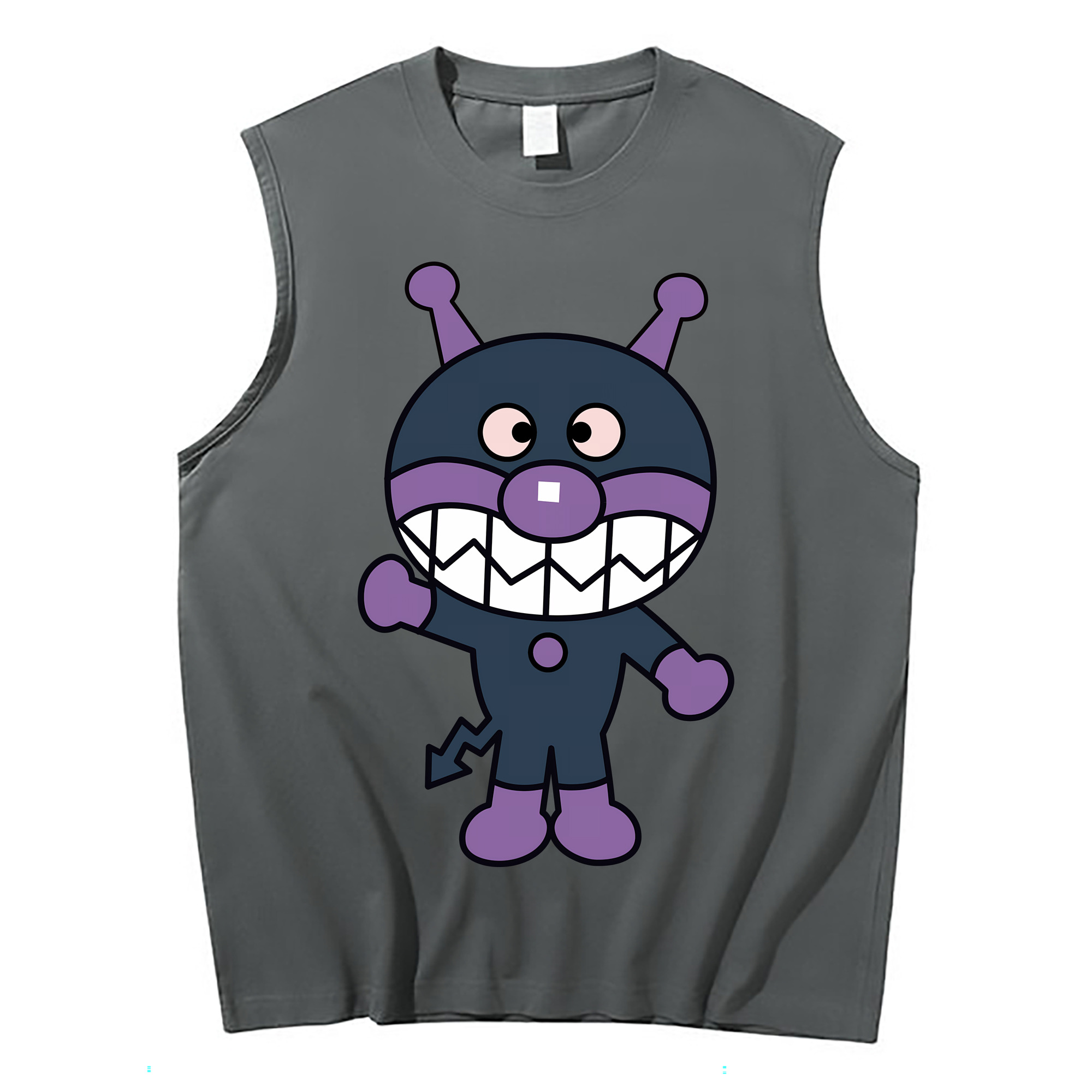（画像用） アンパンマン Anpanman コットン100％タンクトップ（フロントプリント）